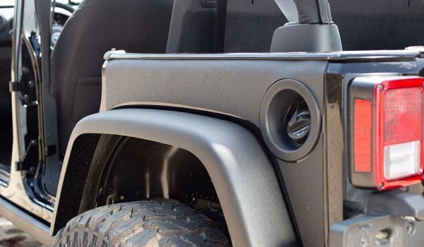 Side of the Jeep — Clovis, CA — Line-X of Clovis