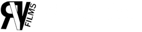 Logo: Black and white "RV" stylized with "FILMS" text.