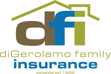 Logo: Brown, blue, and green 