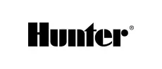 Hunter logo in black text.