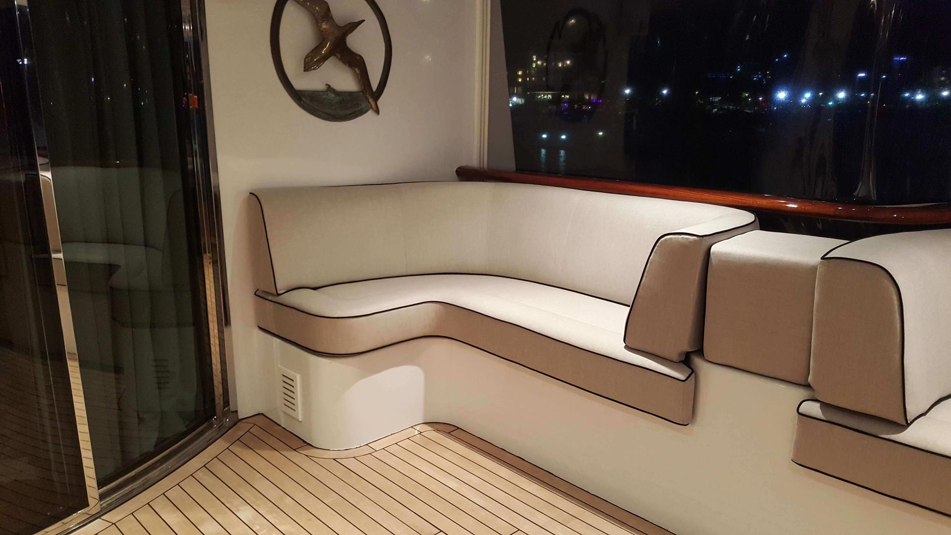 Couch on the Boat — New & Replacement Upholstery in Smithfield, QLD