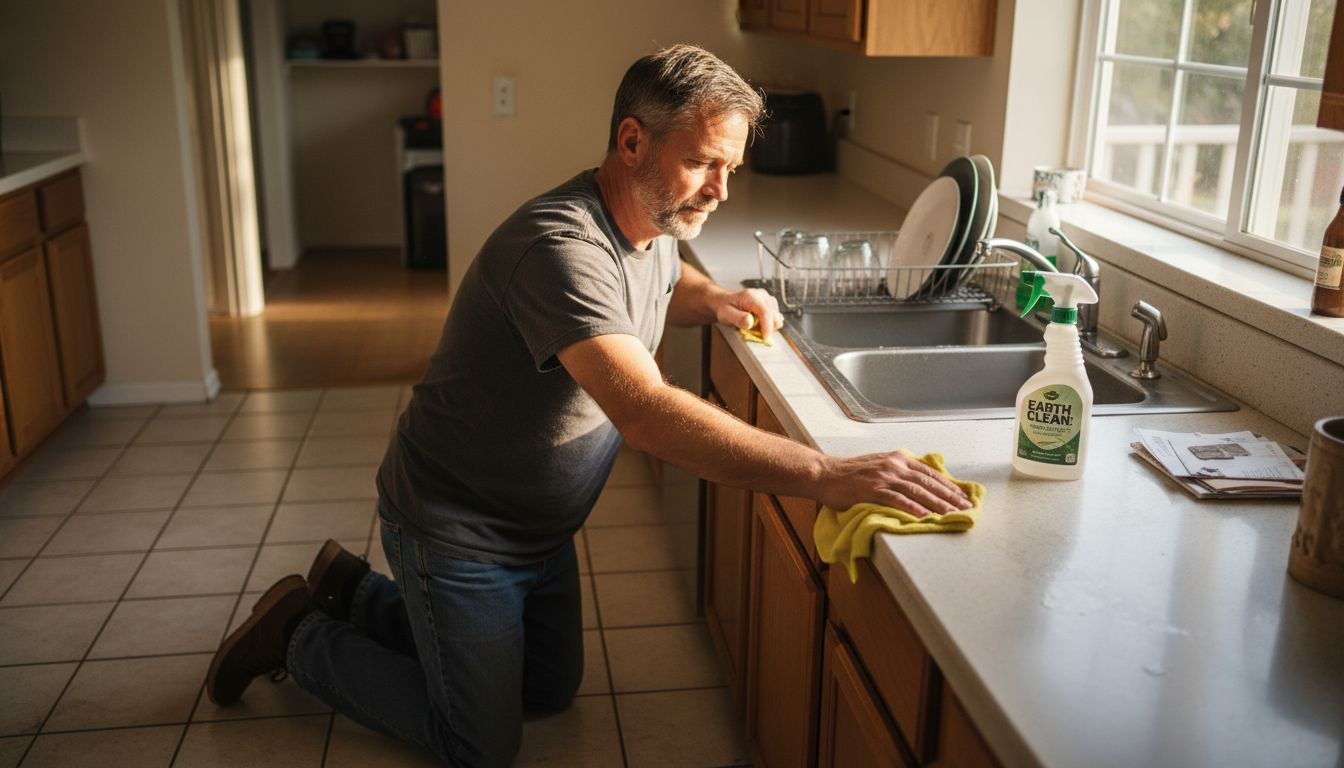 hard surface cleaning checklist