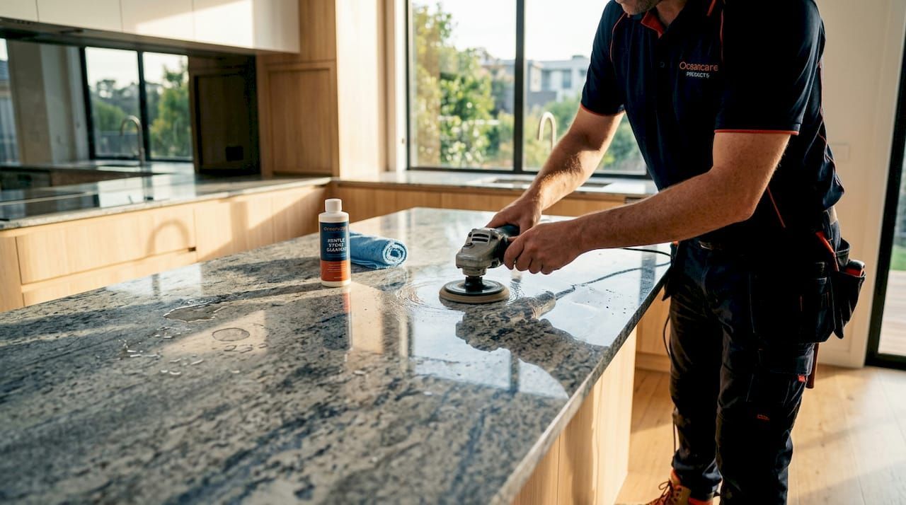 Concrete floor restoration