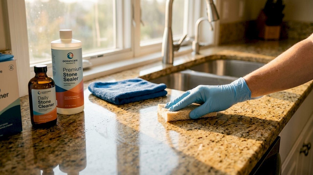 Deep cleaning residential floors