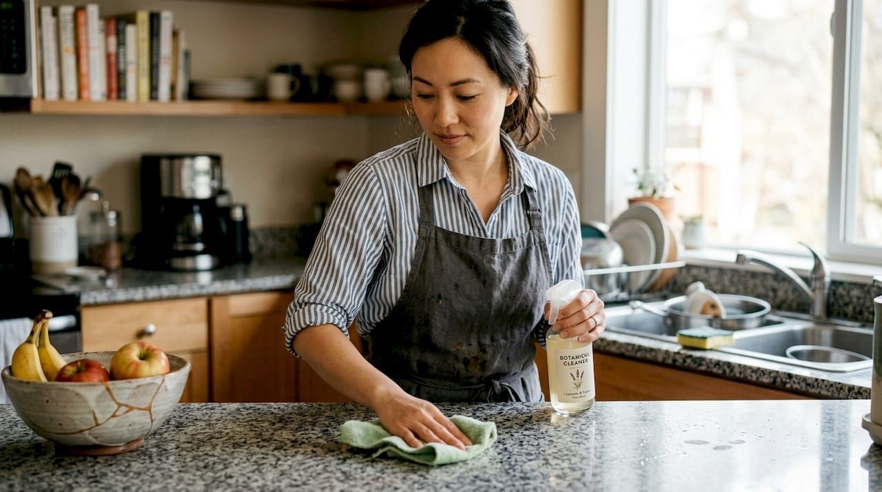 Green cleaning solutions for home