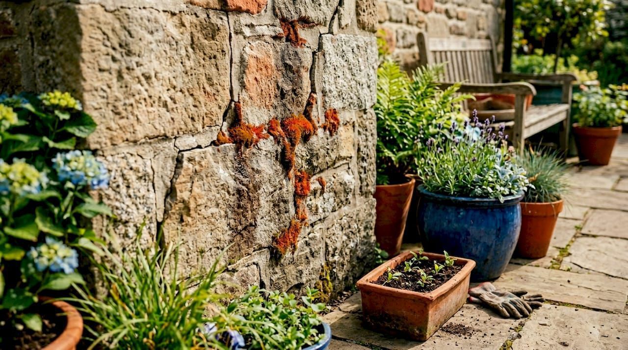 Outdoor stone sealing