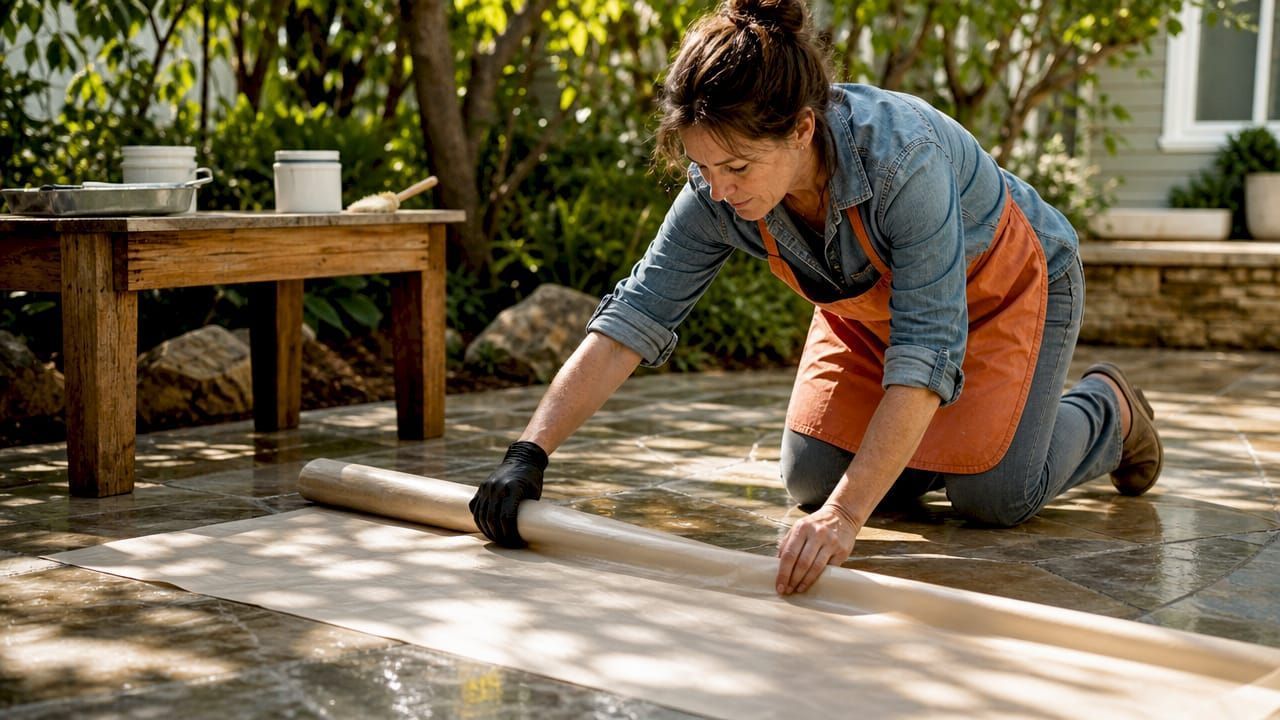 Protecting a marble countertop