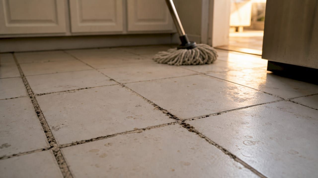 Sealing bathroom grout
