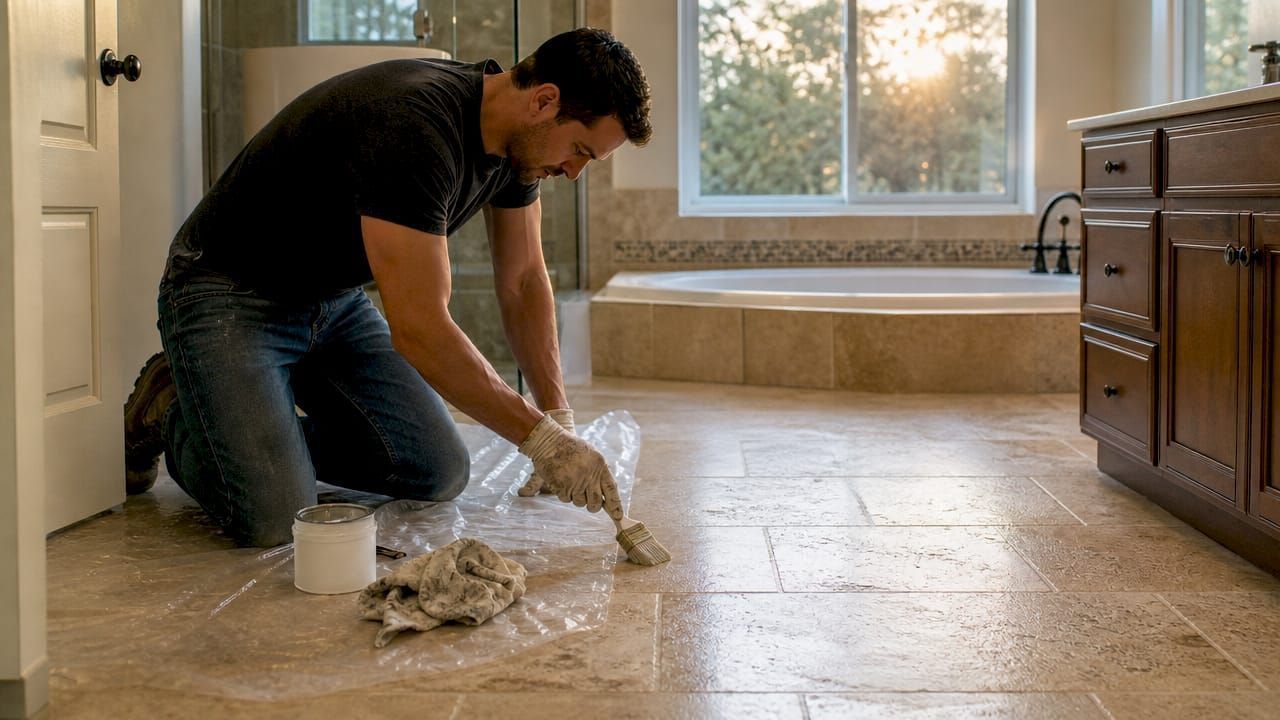 Surface protection sealer application