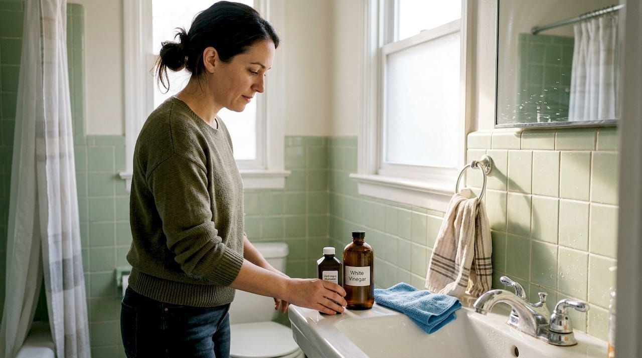 eco-friendly bathroom cleaning