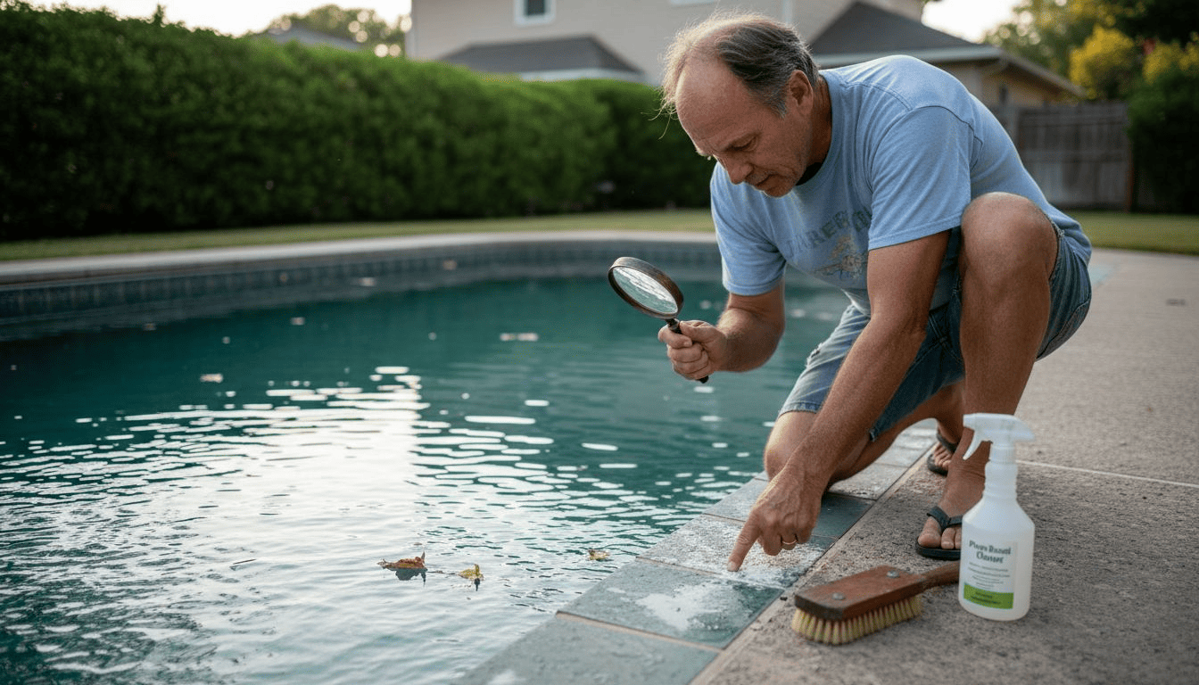 eco-friendly pool tile cleaning