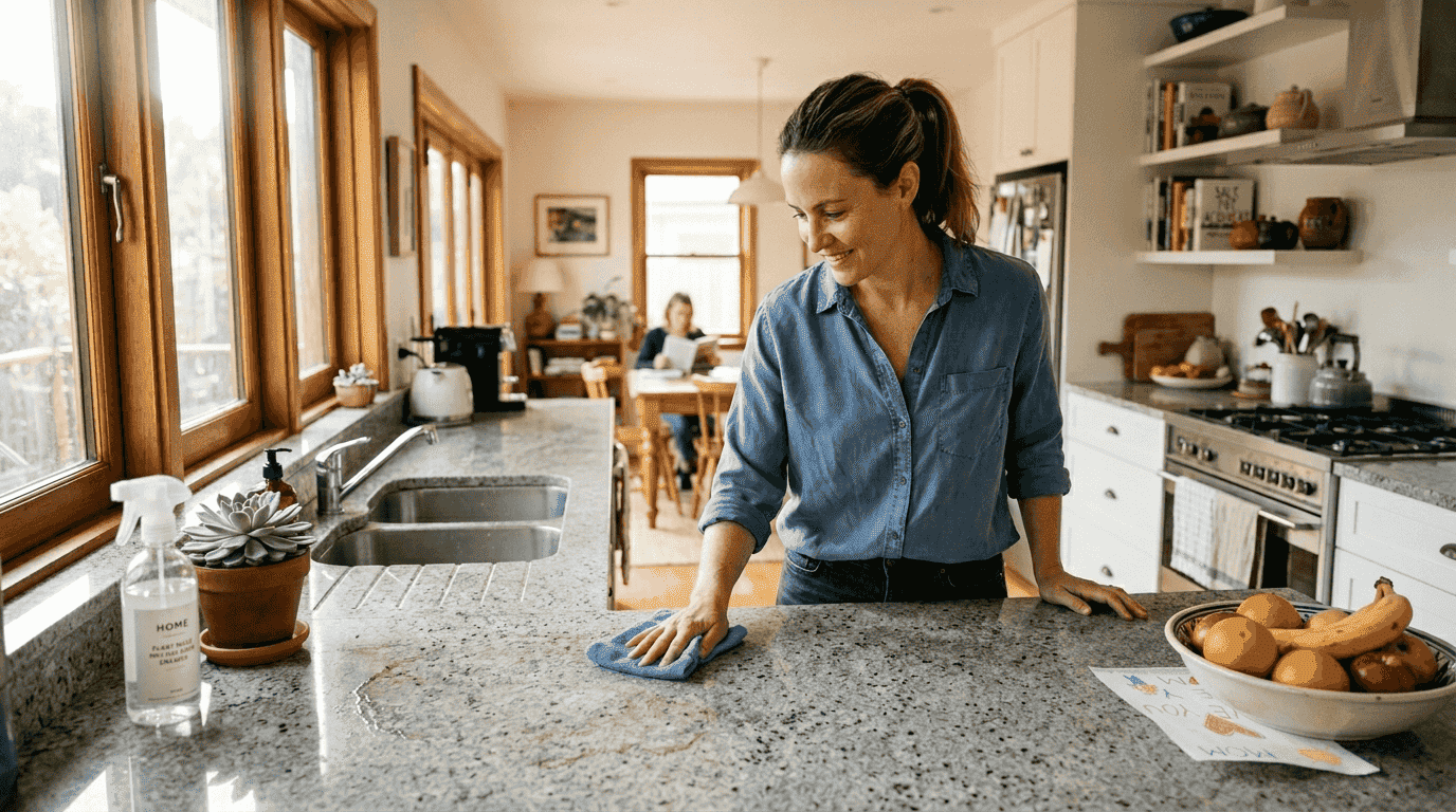 green cleaning solutions for home