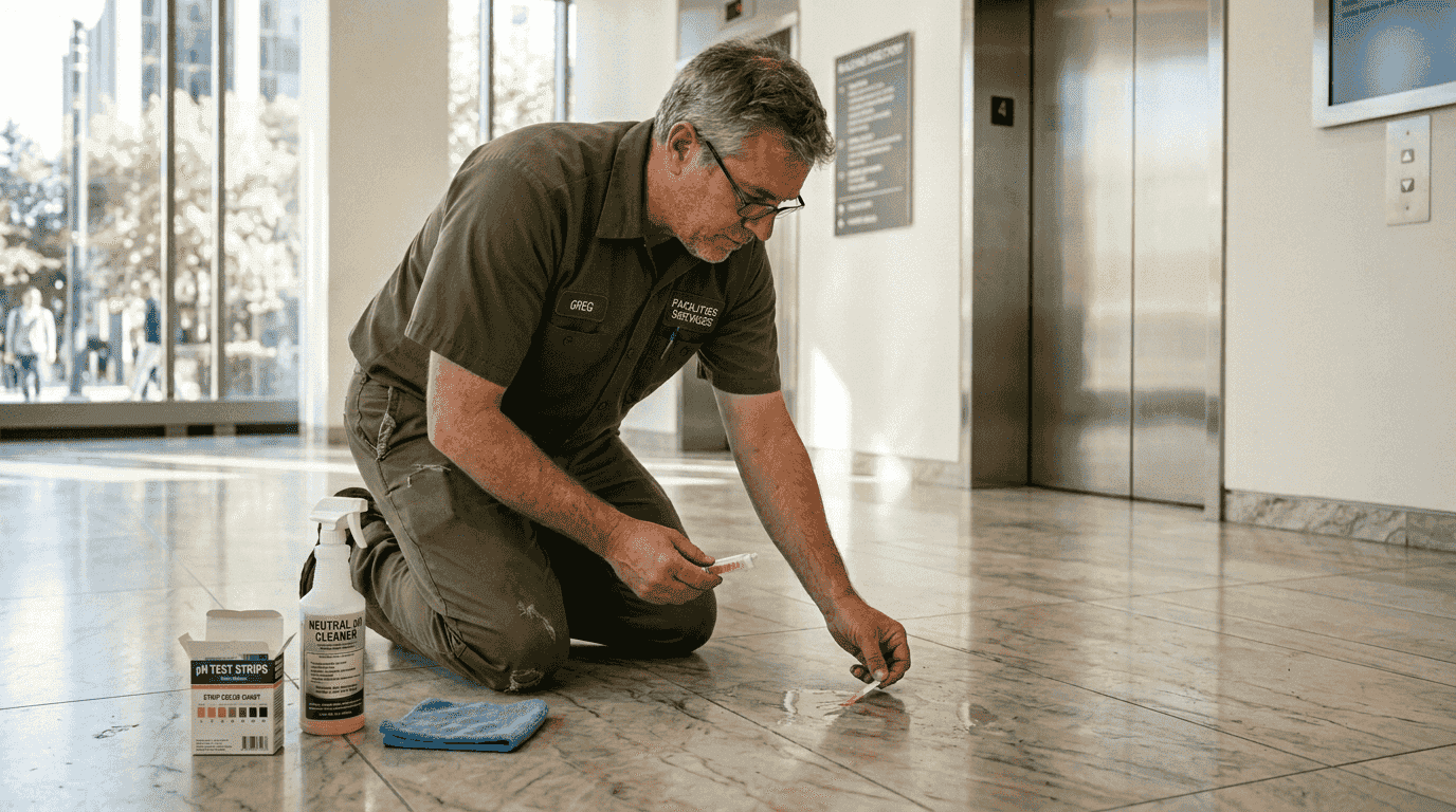 pH neutral natural stone cleaner