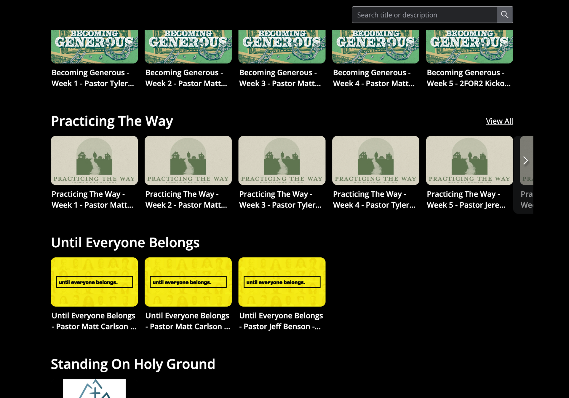 A blurry picture of a website for boulder valley christian church in boulder co