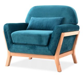 Blue Chair — Naples, FL — Home Fashion Upholstery