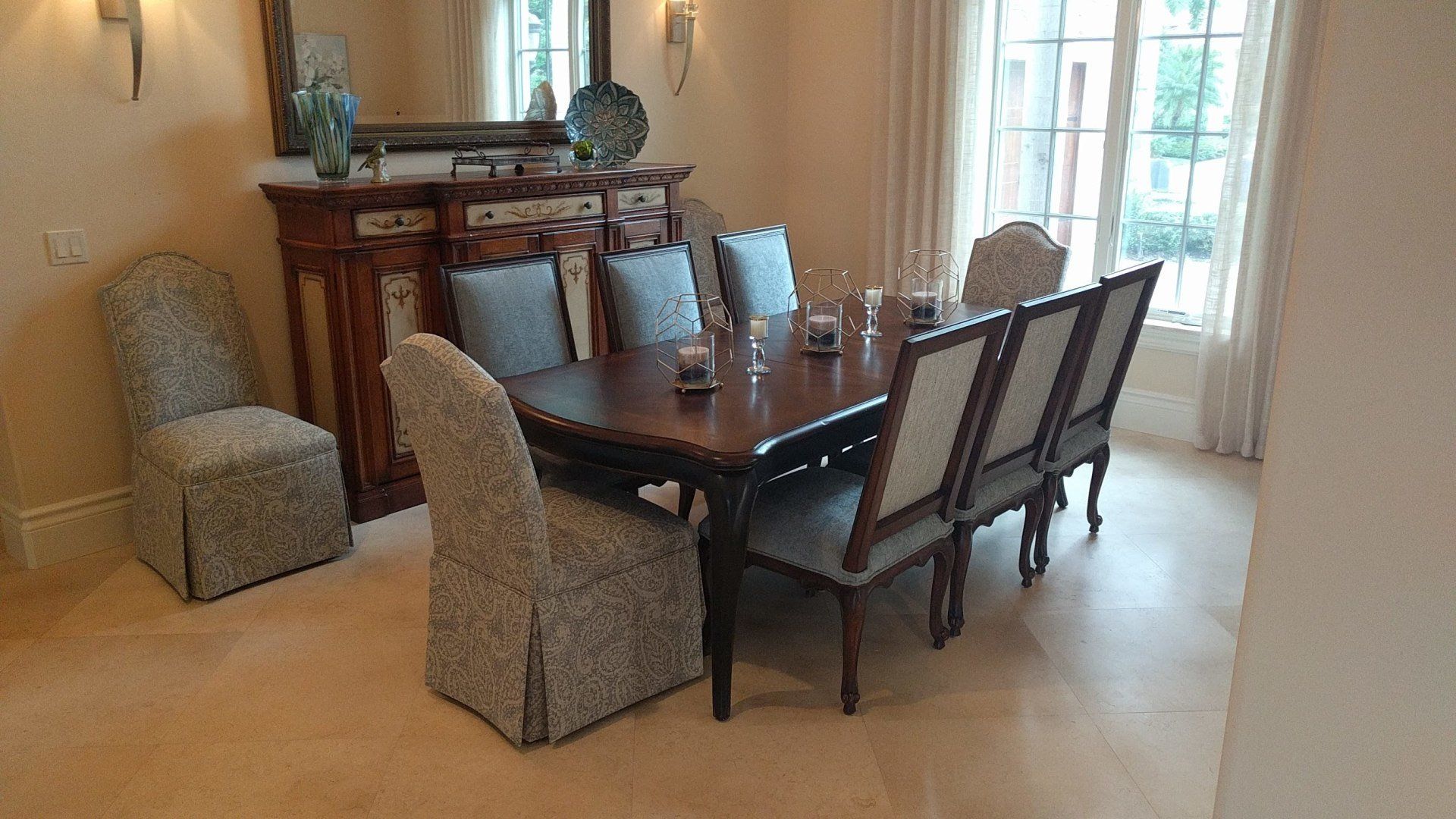 Wood Dinning Table — Naples, FL — Home Fashion Upholstery