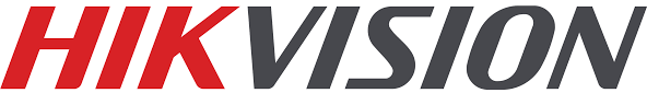 The Hikvision logo with red "HIK" and gray "VISION" text.