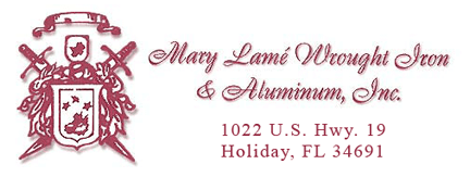 Mary Lame Wrought Iron and Aluminum