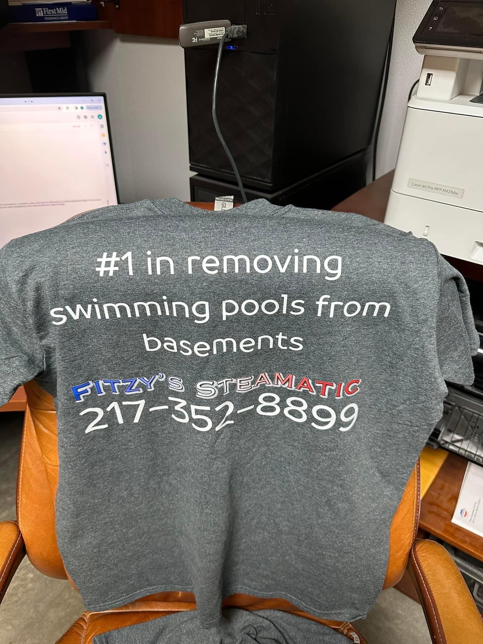 Basement Restoration, Fitzy's Steamatic of CU