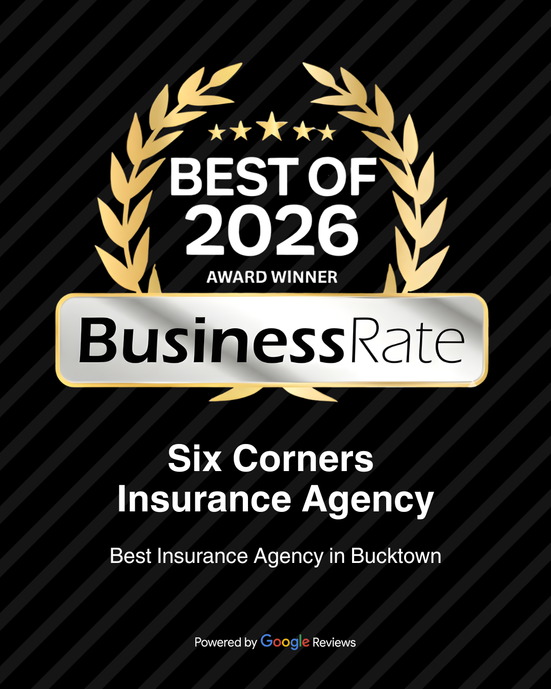 Award for Six Corners Insurance Agency,