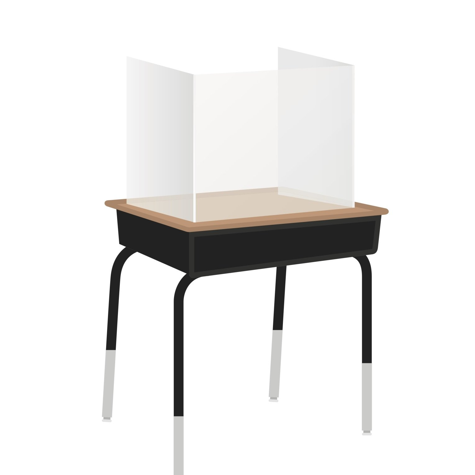  Standard Student Desk Shield