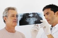 x-ray to determine the denture problem