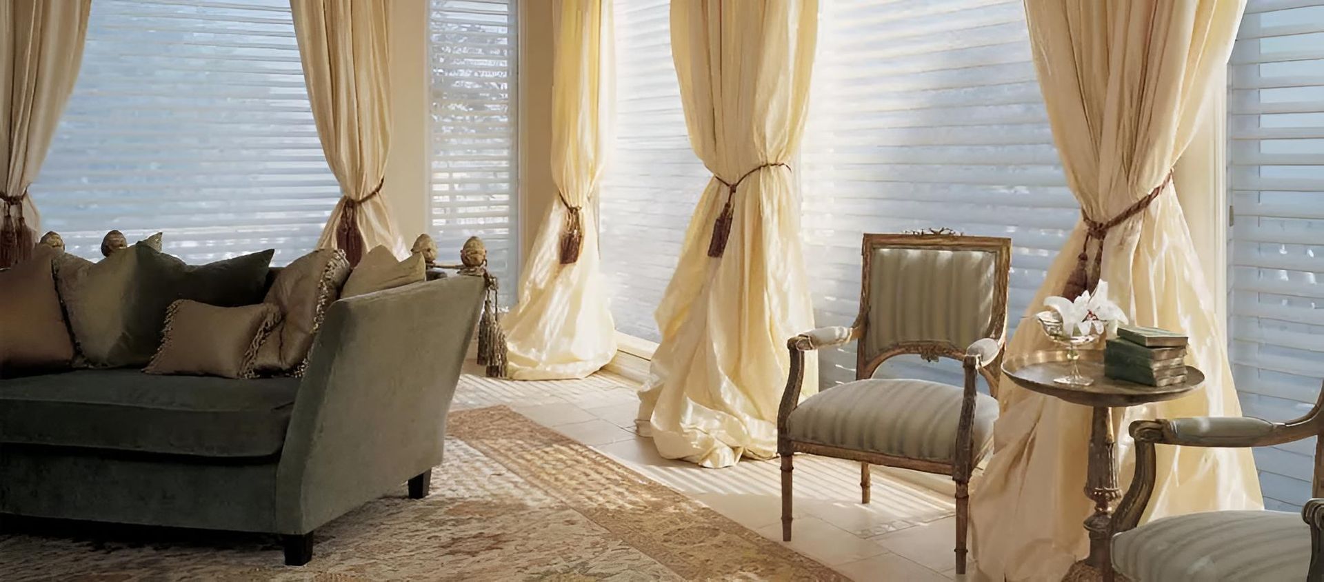 A Living Room With a Couch , Chairs , and a Table — Lismore Curtains & Blinds In Lismore, NSW