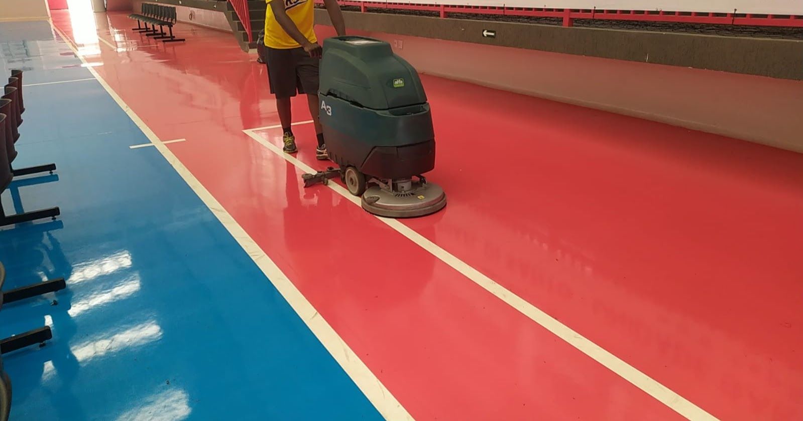 Lavadora de piso, alfatennant A300, lavadora de piso a pé, lavadora de piso a bateria, lavadora de piso manual, lavadora de empurrar