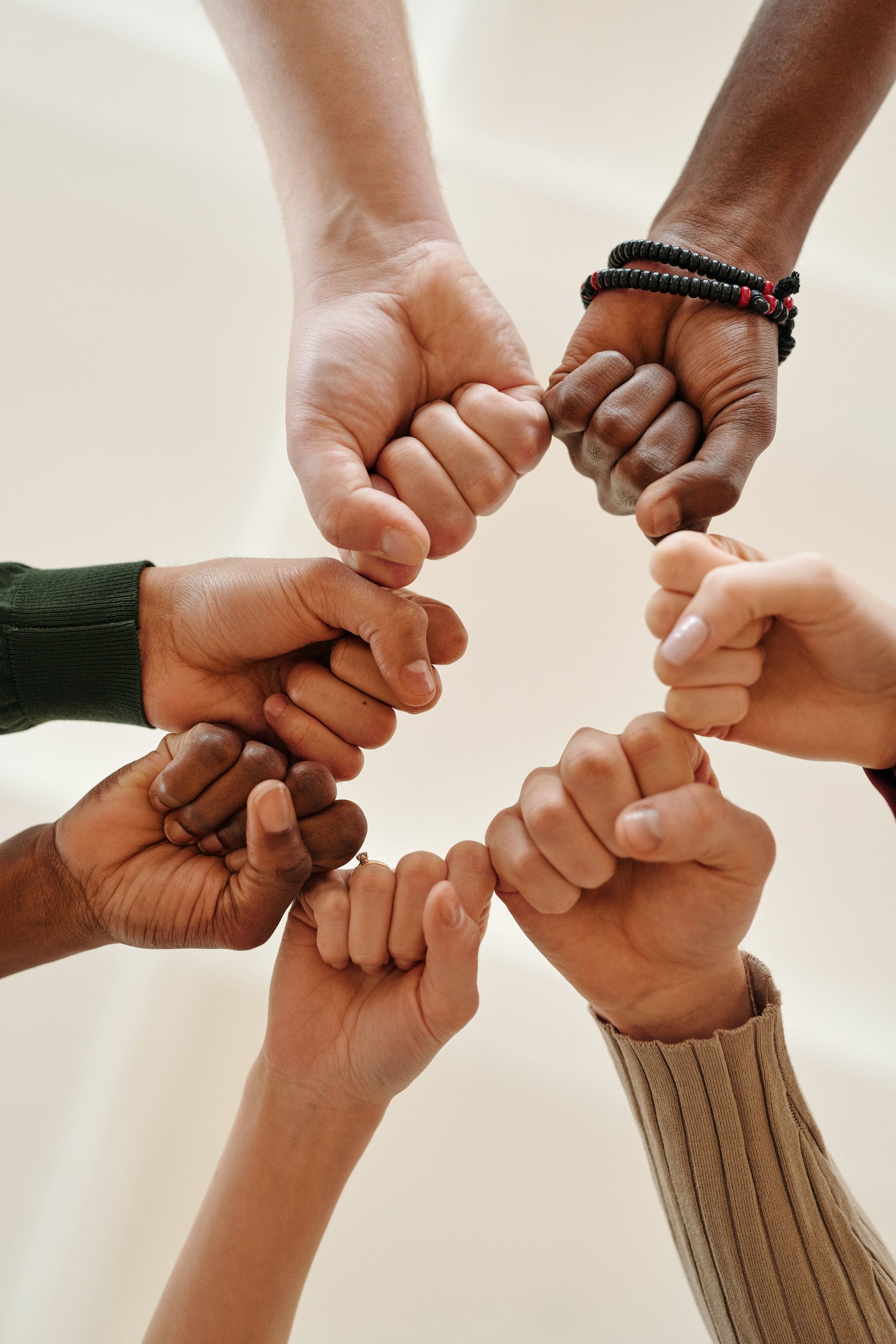 group of hands— Group Therapy in Cairns QLD