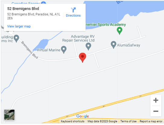 North East location map image