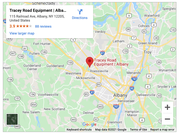 Tracey Road location map image