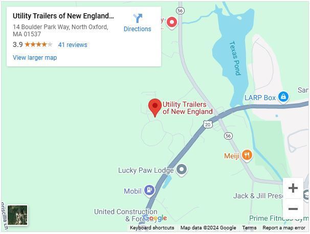 Utility of New England map location image
