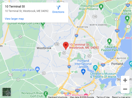 Freightliner of Maine location map image