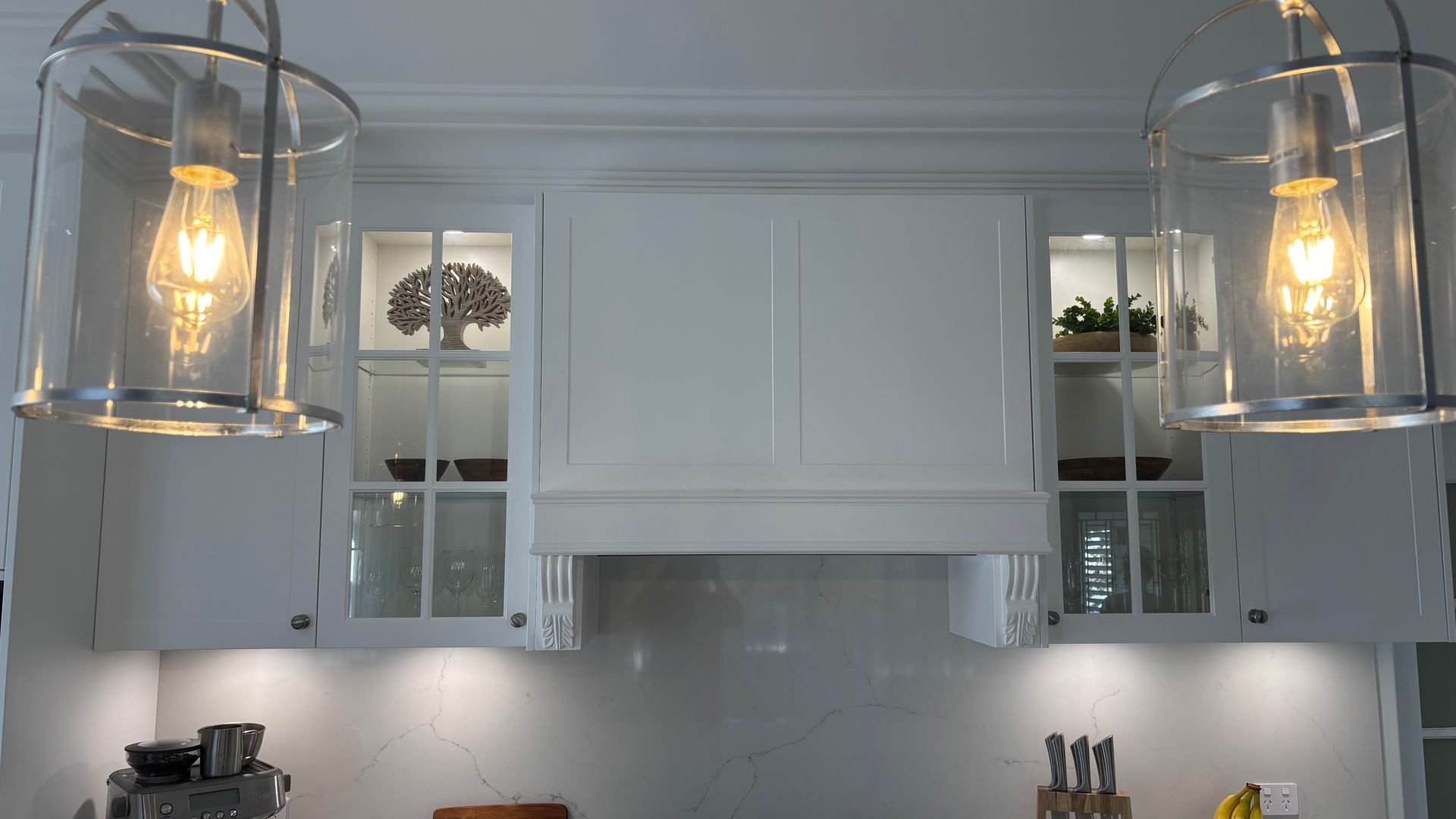 A White Kitchen with White Cabinets - The Kitchen Centre In Tuggerah, NSW