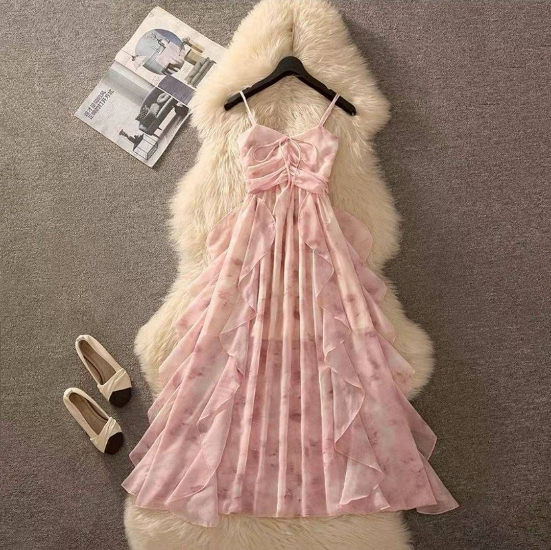 春季度假洋裝連身裙｜2026春夏新款 顯瘦度假長裙