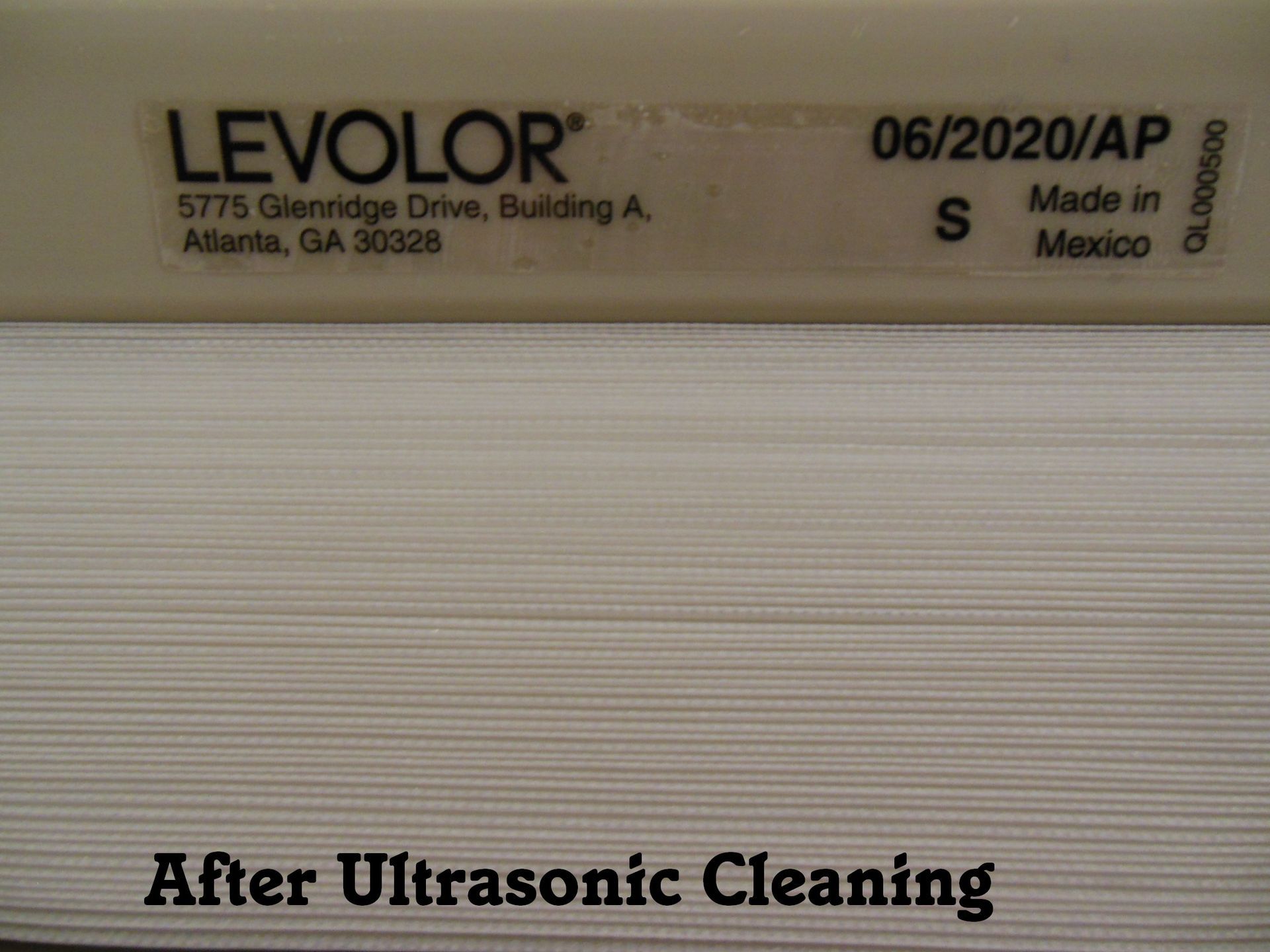 After Ultrasonic Cleaning
