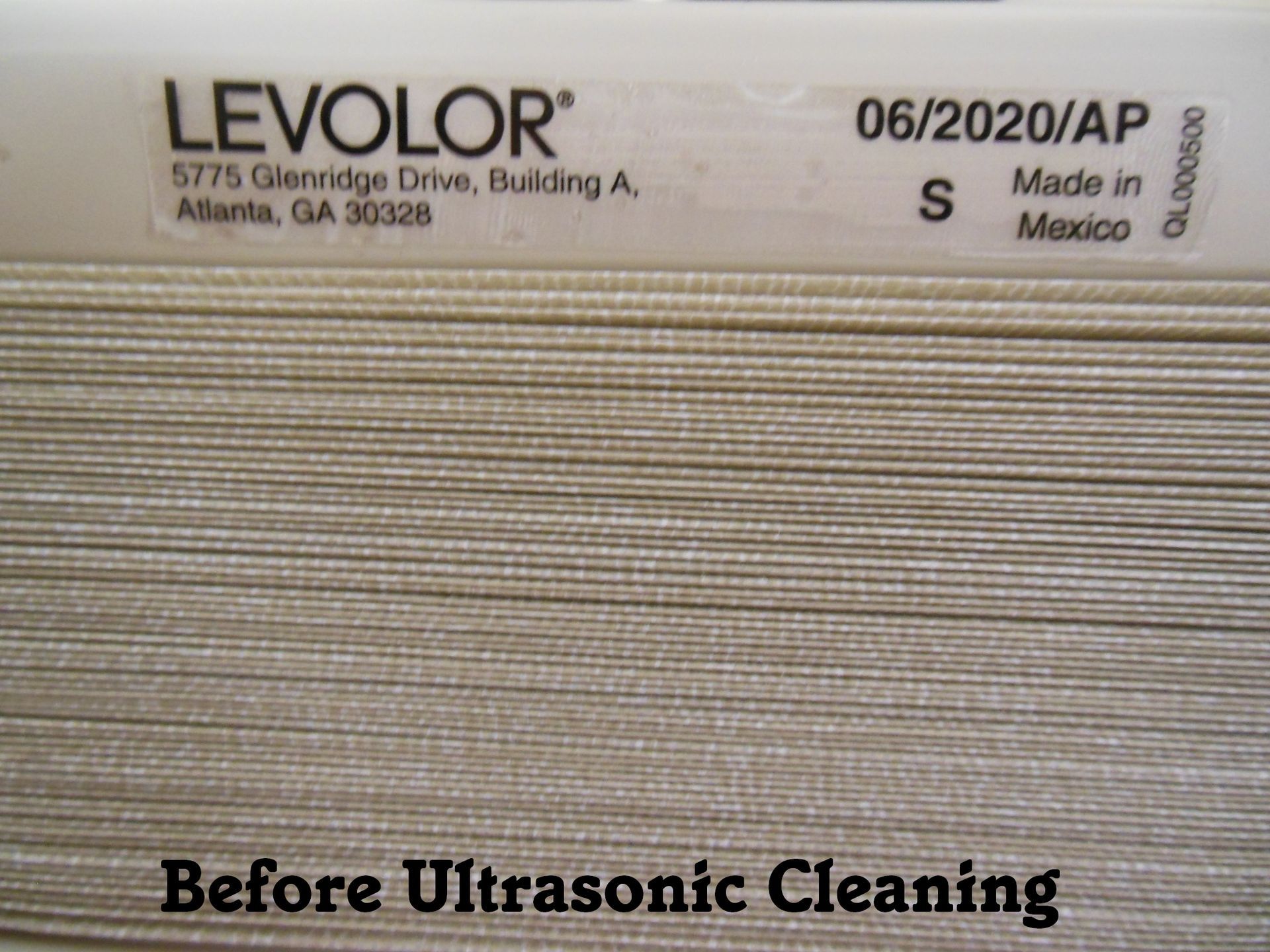 Before Ultrasonic Cleaning