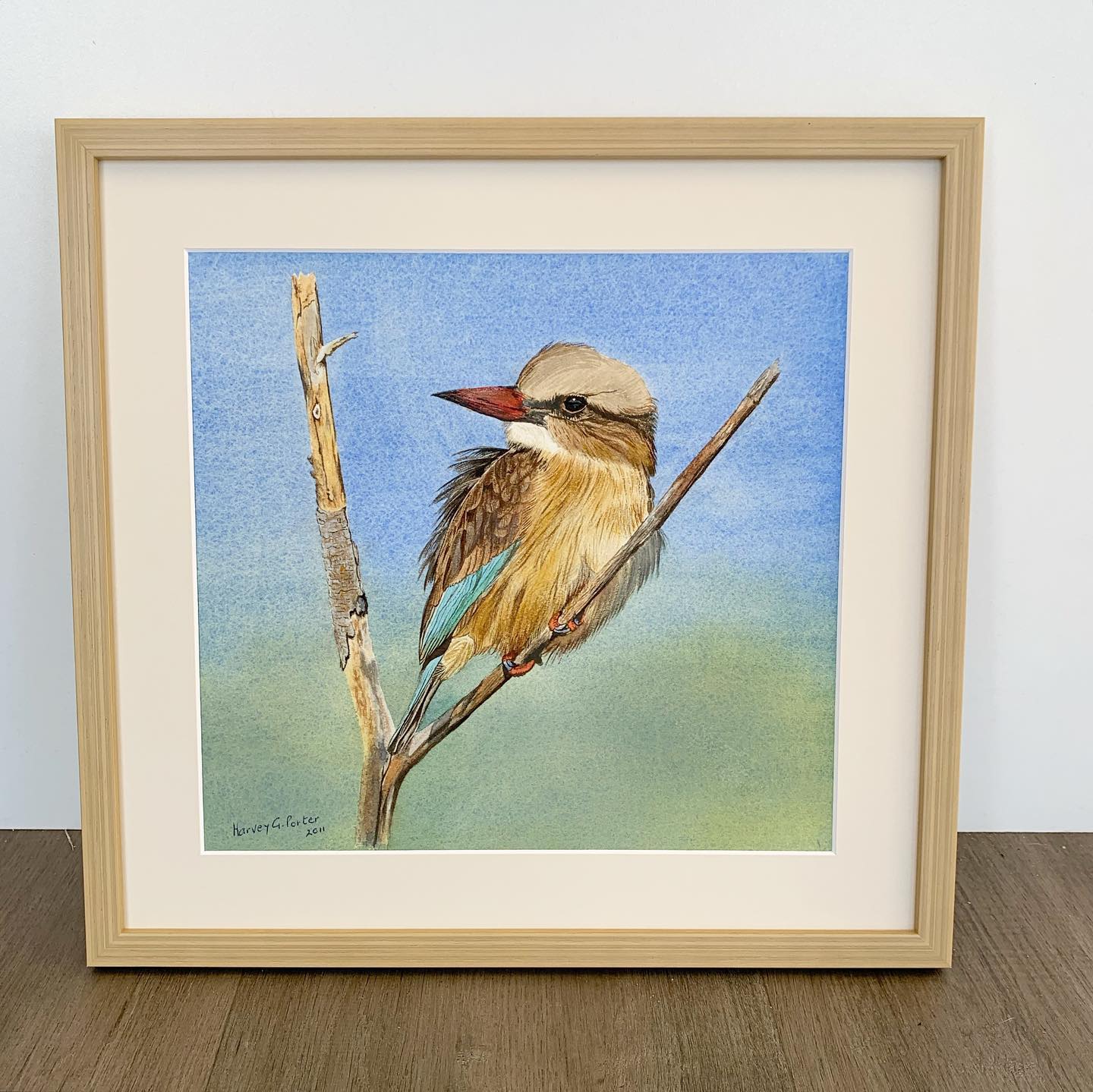 Bird Painting — Framing Experts In Central Coast, NSW