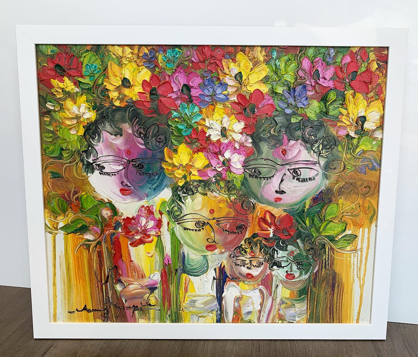 Colourful Art Piece  — Framing Experts In Central Coast, NSW