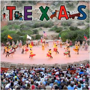 A large crowd of people are watching a texas show.