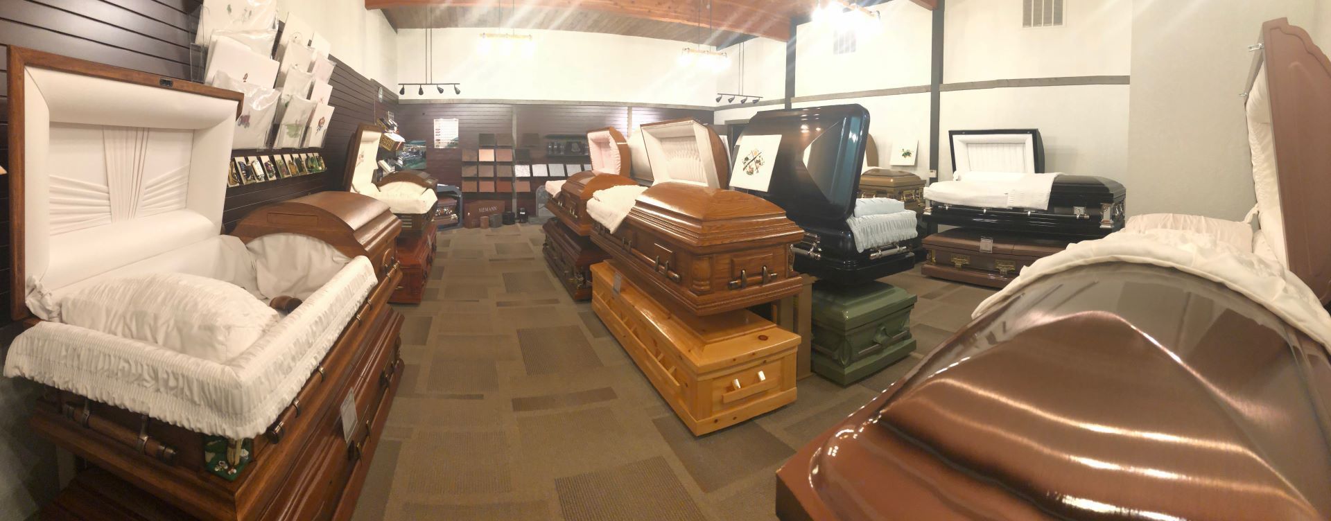 Carpenter Breland Casket Room