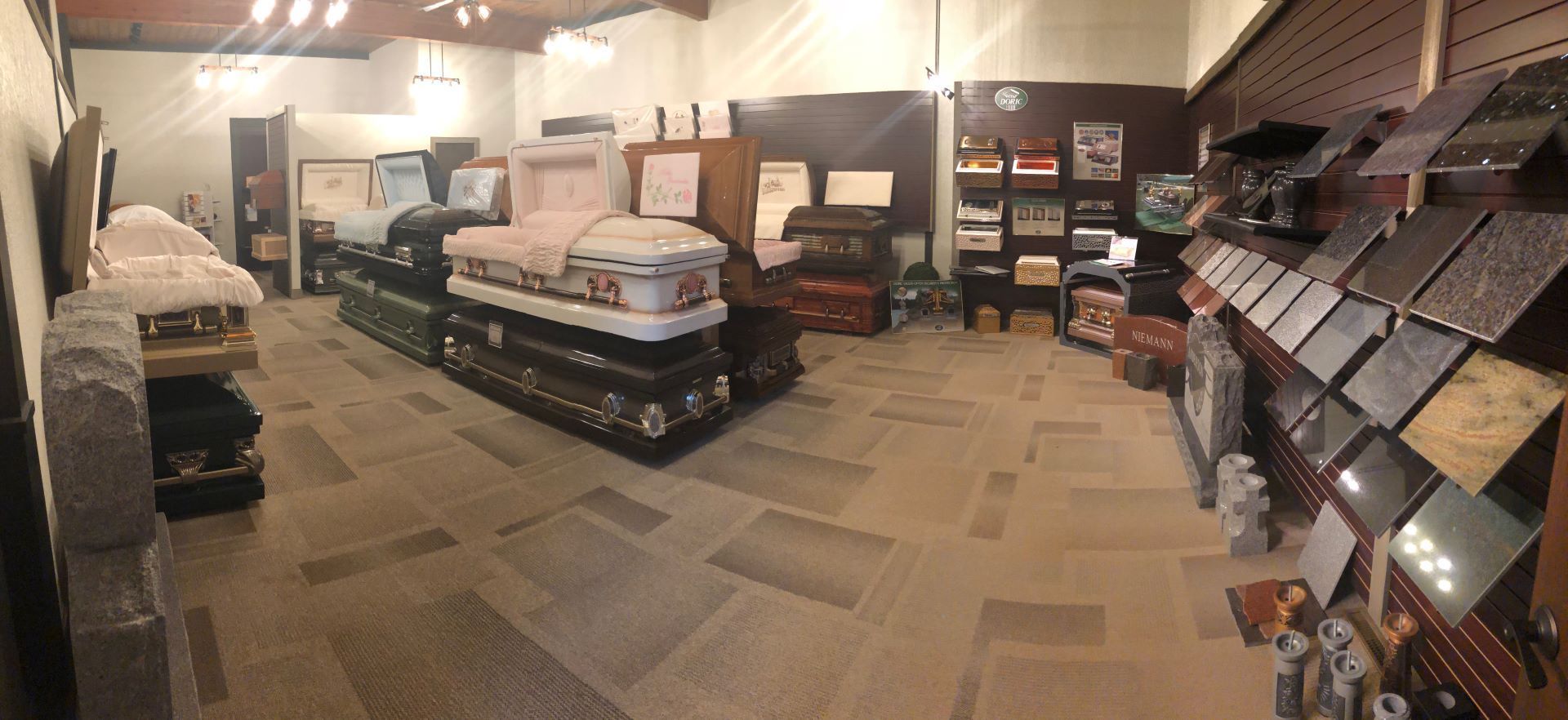 Carpenter Breland Casket Room