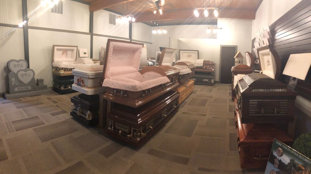 Carpenter Breland Casket Room