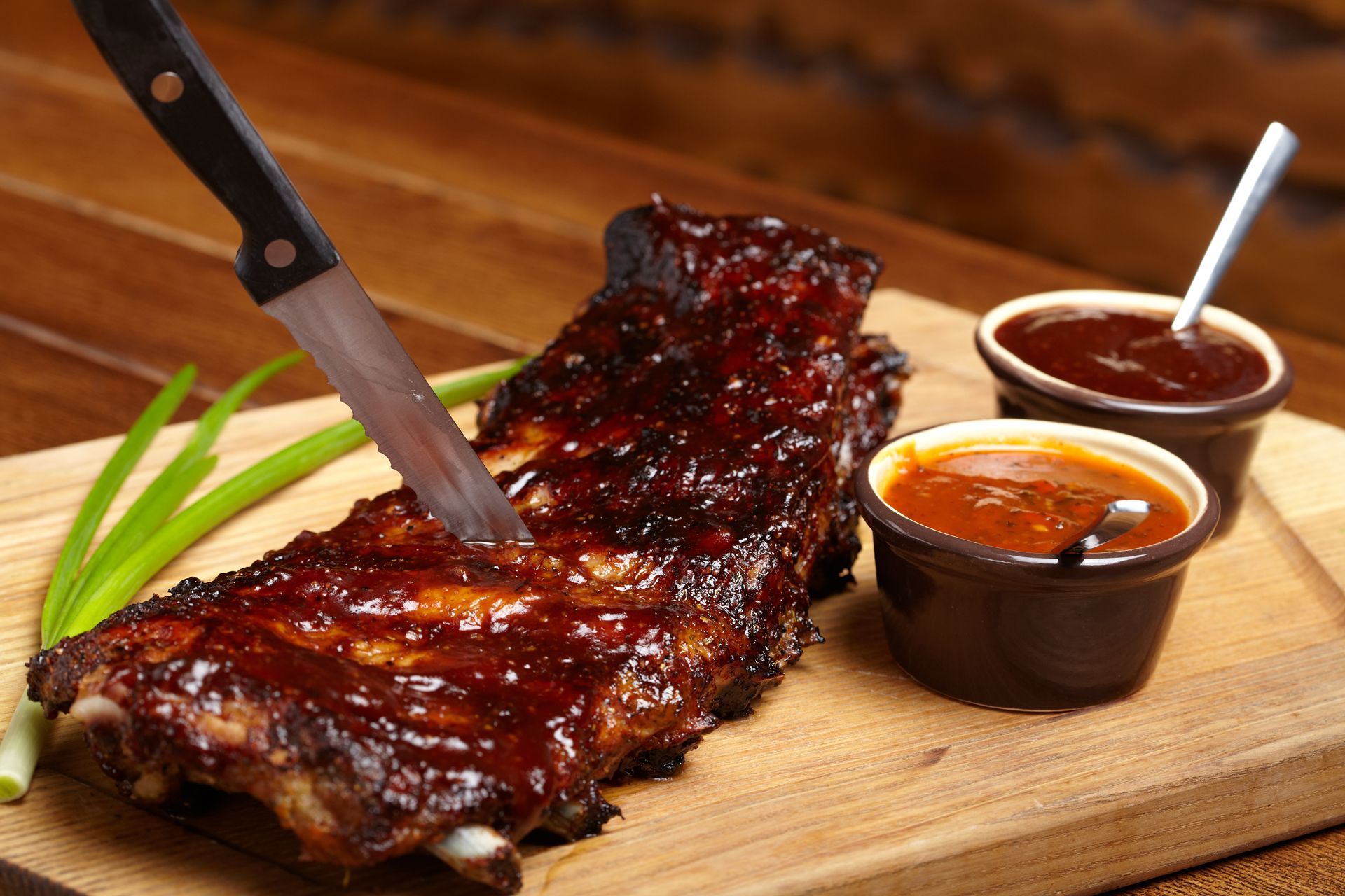 Delicious BBQ ribs