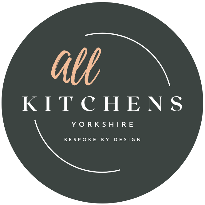 A logo for all kitchens yorkshire bespoke by design