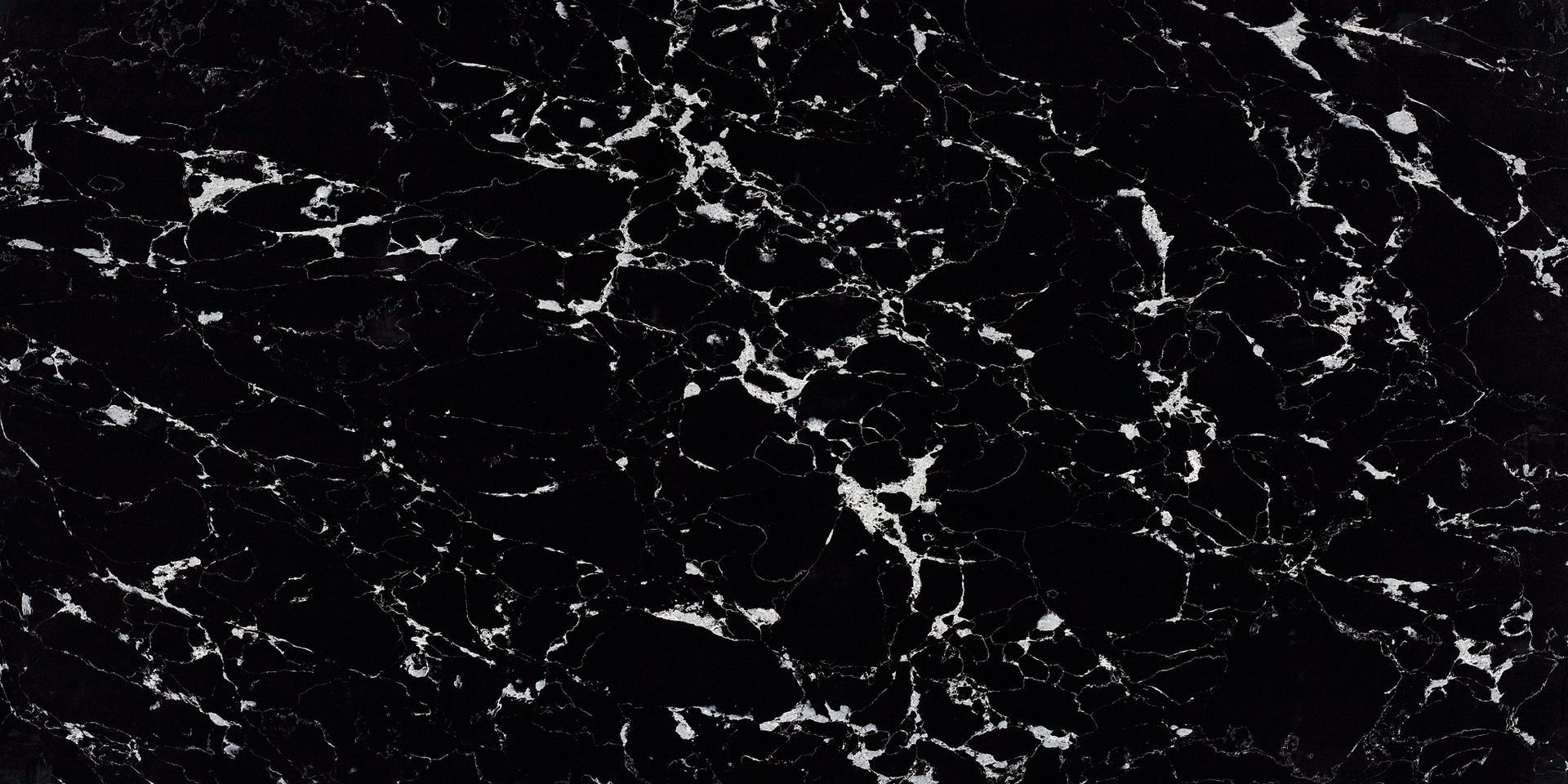 A close up of a black and white marble texture