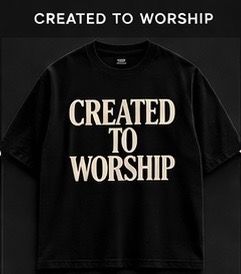 Oeuvre | Created To Worship Tee