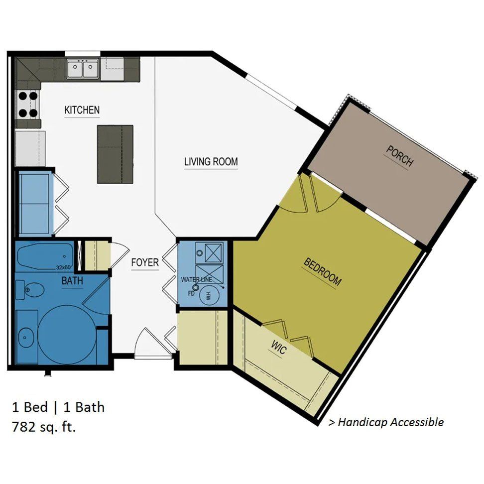 Bridgeview Bay Condos 1 Bed 1 Bath Bismarck North Dakota Apartments