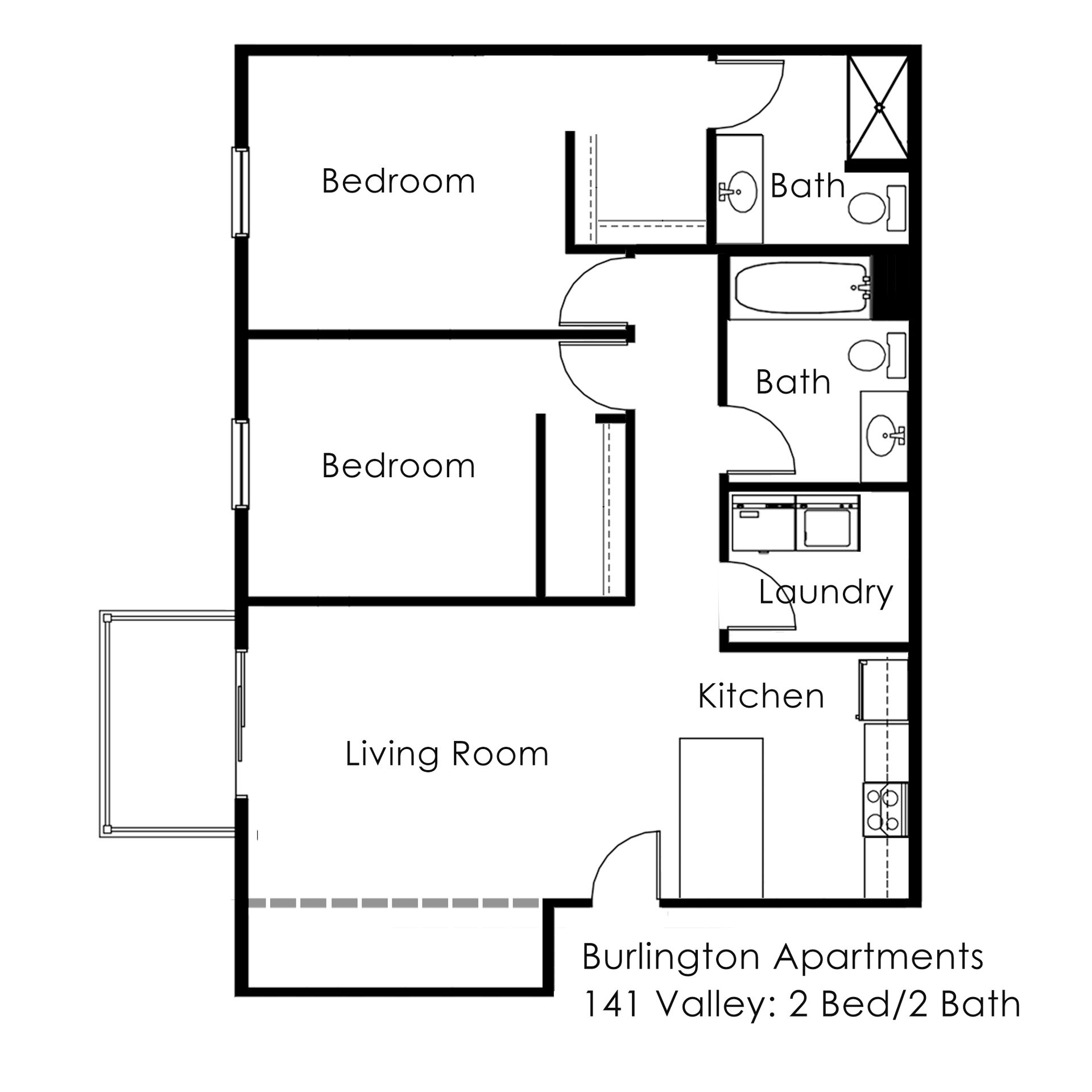 Burlington Apartments 2 Bed 2 Bath Burlington North Dakota Apartments