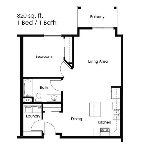 Elk Pointe Apartments 1 Bed 1 Bath Minot North Dakota Apartments